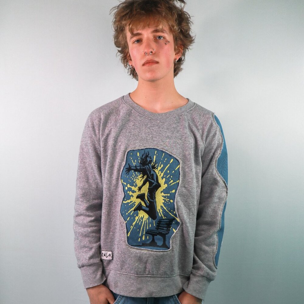 Reworked Skater Sweatshirt
